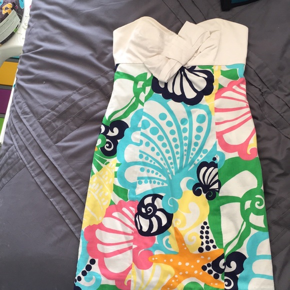 Lilly Pulitzer retired shell print dress - Picture 1 of 1